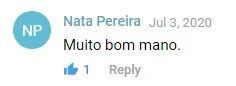 Mensagem de membro do grupo